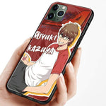 Coque téléphone Miyuki Kazuya anime pour iPhone SE 6s 7 8 Plus X XR XS 11 Pro Max Samsung S Note 8 9 10 20 Plus ultra