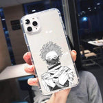 Coque téléphone My Hero Academia 3 Deku Bakugou  iPhone XR 12 Pro Max 11 X XS MAX SE 20 7 8 6 goodies manga coque