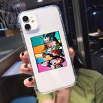 Coque téléphone my hero academia iPhone 11 12 Pro 8 7Plus XS MAX SE2 XR goodies manga