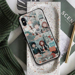 Coque téléphone my hero academia iPhone SE 6 6s 7 8 Plus X XR XS 11 12 Mini Pro Max