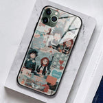Coque téléphone my hero academia iPhone SE 6 6s 7 8 Plus X XR XS 11 12 Mini Pro Max