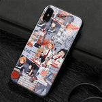 Coque téléphone my hero academia iPhone SE 6 6s 7 8 Plus X XR XS 11 12 Mini Pro Max