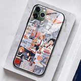 Coque téléphone my hero academia iPhone SE 6 6s 7 8 Plus X XR XS 11 12 Mini Pro Max