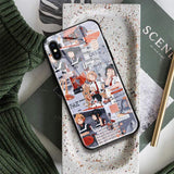Coque téléphone my hero academia iPhone SE 6 6s 7 8 Plus X XR XS 11 12 Mini Pro Max