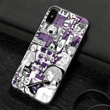 Coque téléphone my hero academia jirou kyouka iPhone SE 6 6s 7 8 Plus X XR XS 11 12 Mini Pro Max