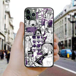 Coque téléphone my hero academia jirou kyouka iPhone SE 6 6s 7 8 Plus X XR XS 11 12 Mini Pro Max