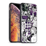 Coque téléphone my hero academia jirou kyouka iPhone SE 6 6s 7 8 Plus X XR XS 11 12 Mini Pro Max