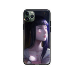 Coque téléphone naruto Hinata Hyuga Shippuden iPhone 6 6s 7 8 Plus X XR XS 11 goodies