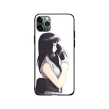 Coque téléphone naruto Hinata Hyuga Shippuden iPhone 6 6s 7 8 Plus X XR XS 11 goodies