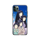 Coque téléphone naruto Hinata Hyuga Shippuden iPhone 6 6s 7 8 Plus X XR XS 11 goodies