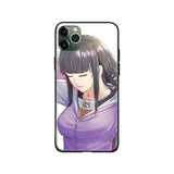 Coque téléphone naruto Hinata Hyuga Shippuden iPhone 6 6s 7 8 Plus X XR XS 11 goodies