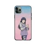 Coque téléphone naruto Hinata Hyuga Shippuden iPhone 6 6s 7 8 Plus X XR XS 11 goodies