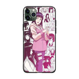 Coque téléphone naruto Hyuga Hinata iPhone SE 6Plus 6s 6sPlus 7 8 Plus X XR XS 11 12 mini Pro Max