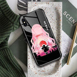 Coque téléphone Nezuko Demon Slayer iPhone SE 6 6s 7 8 Plus X XR XS 11 12 goodies
