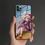 Coque téléphone Qiqi Genshin Impact  iPhone SE 6 6s 7 8 Plus X XR XS 11 12 Mini Pro Max