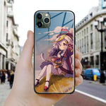 Coque téléphone Qiqi Genshin Impact  iPhone SE 6 6s 7 8 Plus X XR XS 11 12 Mini Pro Max