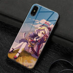 Coque téléphone Qiqi Genshin Impact  iPhone SE 6 6s 7 8 Plus X XR XS 11 12 Mini Pro Max