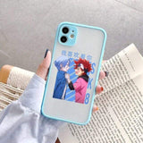 Coque téléphone Sk8 The Infinity iPhone 11 Pro MAX 12 7 XR XS SE20 X 8 6 Plus goodies manga coque