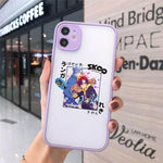 Coque téléphone Sk8 The Infinity iPhone 11 Pro MAX 12 7 XR XS SE20 X 8 6 Plus goodies manga coque