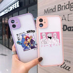 Coque téléphone Sk8 The Infinity iPhone 11 Pro MAX 12 7 XR XS SE20 X 8 6 Plus goodies manga coque