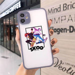 Coque téléphone Sk8 The Infinity iPhone 11 Pro MAX 12 7 XR XS SE20 X 8 6 Plus goodies manga coque