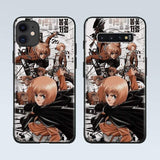 Coque téléphone snk Armin Arlert anime attack on titan iPhone SE 6s 7 8 Plus X XR XS 11 Pro Max Samsung S Note 8 9 10 20 Plus ultra