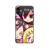 Coque téléphone snk attaque des titants Mikasa Eren Armin iPhone SE 6s 7 8 Plus X XR XS 11 Pro Max S goodies mangaamsung S Note 8 9 10 20 Plus ultra