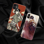 Coque téléphone snk Levi Rival Ackerman Attack on TitaniPhone 6 6s 7 8 Plus X XR XS 11 Pro goodies attack on titan