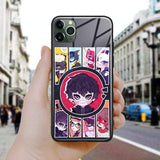 Coque téléphone take your heart persona 5 anime iPhone SE 6 6s 7 8 Plus X XR XS 11 12 goodies