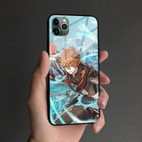 Coque téléphone tartaglia genshin impact  iPhone SE 6 6s 7 8 Plus X XR XS 11 12 Mini Pro Max