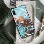 Coque téléphone tartaglia genshin impact  iPhone SE 6 6s 7 8 Plus X XR XS 11 12 Mini Pro Max