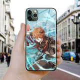 Coque téléphone tartaglia genshin impact  iPhone SE 6 6s 7 8 Plus X XR XS 11 12 Mini Pro Max