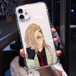 Coque téléphone Tokyo Revengers iPhone 12 11 Pro MAX XS 7 XR SE2020 X 8 6s Plus goodies manga coque