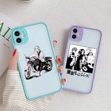Coque téléphone Tokyo Revengers Manjiro Sano iPhone 11 12 Pro MAX XS XR 7 SE 20 X 8 6Plus goodies manga coque