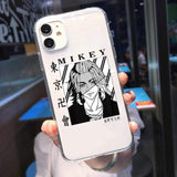 Coque téléphone Tokyo Revengers Manjiro Sano iPhone 11 Pro MAX 12 XS XR 7 SE 20 X 8 6 Plus goodies manga coque