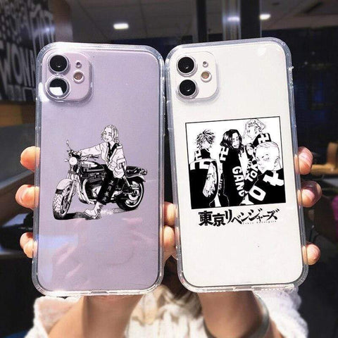 Coque téléphone Tokyo Revengers Manjiro Sano iPhone 11 Pro MAX 12 XS XR 7 SE 20 X 8 6 Plus goodies manga coque