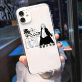 Coque téléphone Tokyo Revengers Manjiro Sano iPhone 11 Pro MAX 12 XS XR 7 SE 20 X 8 6 Plus goodies manga coque