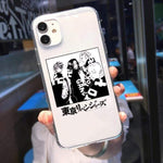 Coque téléphone Tokyo Revengers Manjiro Sano iPhone 11 Pro MAX 12 XS XR 7 SE 20 X 8 6 Plus goodies manga coque