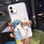 Coque téléphone Yarichin B Club  iPhone 11 12 Pro MAX XR X XS SE 20 7 8 6s goodies manga coque