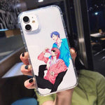 Coque téléphone Yarichin B Club  iPhone 11 12 Pro MAX XR X XS SE 20 7 8 6s goodies manga coque