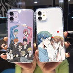 Coque téléphone Yarichin B Club  iPhone 11 12 Pro MAX XR X XS SE 20 7 8 6s goodies manga coque