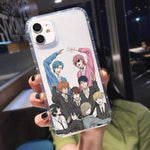 Coque téléphone Yarichin B Club  iPhone 11 12 Pro MAX XR X XS SE 20 7 8 6s goodies manga coque