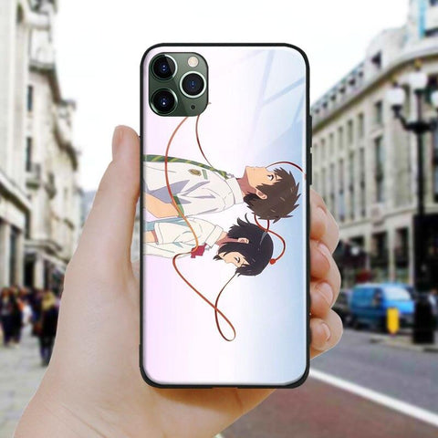 Coque téléphone your name anime pour iPhone SE 6 6s 7 8 Plus X XR XS 11 12 goodies animé manga