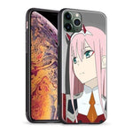 Coque téléphone zero two darling in the franxx  iPhone SE 6 6s 7 8 Plus X XR XS 11 12 goodies