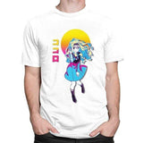 Darling In The Franxx t-shirt manches courtes 100% coton décontracté mode cosplay Vaporwave Kokoro