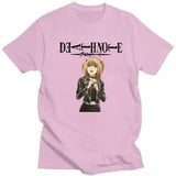 Death Note Misa t-shirt manches courtes 100% coton décontracté mode cosplay