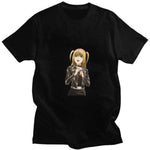 Death Note Misa t-shirt manches courtes 100% coton décontracté mode cosplay