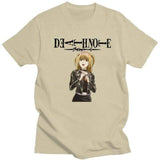 Death Note Misa t-shirt manches courtes 100% coton décontracté mode cosplay