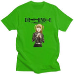 Death Note Misa t-shirt manches courtes 100% coton décontracté mode cosplay