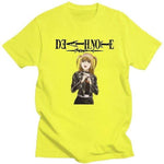 Death Note Misa t-shirt manches courtes 100% coton décontracté mode cosplay